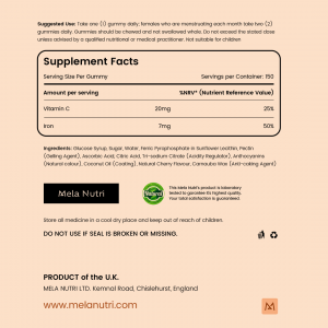 Energy Boost Iron & Vitamin C Gummies - Image 5