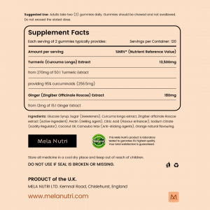 Inflammation Turmeric & Ginger Gummies - Image 4